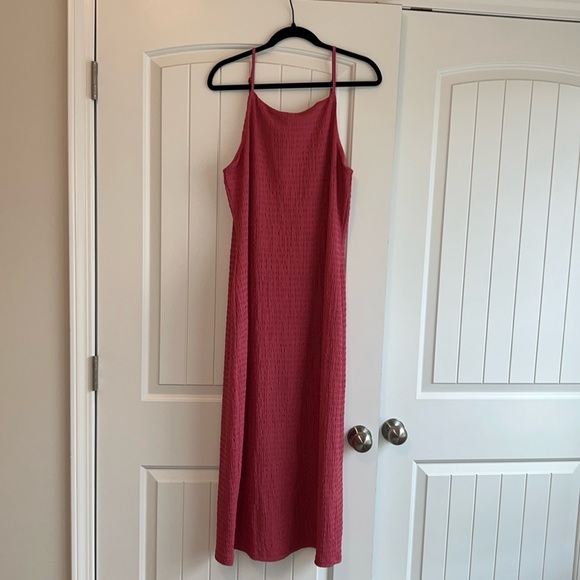 *WORN ONCE* Gilli Square Neck Fitted Midi Dress - Picture 3 of 9